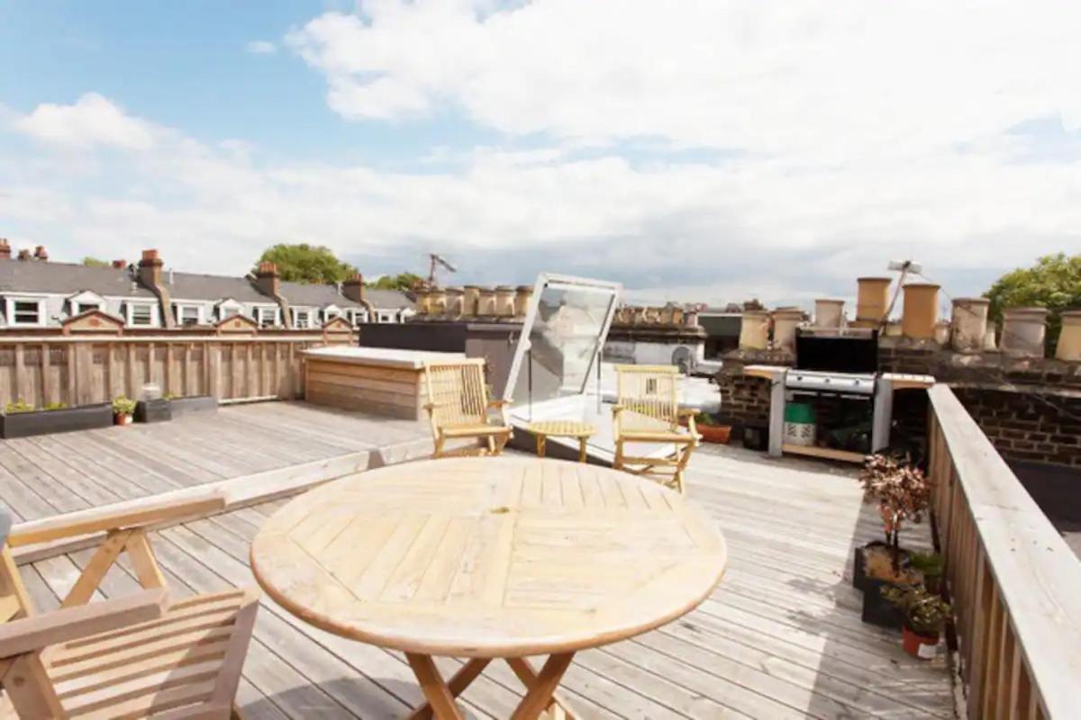 Sunny 2 Bedroom, 2 Bathroom Apartment With Roof Terrace ลอนดอน ภายนอก รูปภาพ